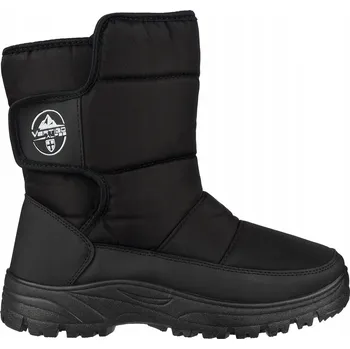 Pánská zimní obuv Pánské sněhule Aulp nepromokavé zateplené vysoké Černé 43