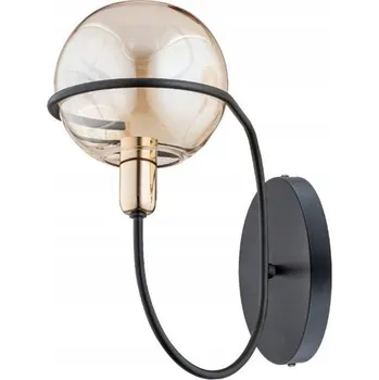 Nástěnné svítidlo Nástěnné svítidlo Alfa Sosnowscy černé, žluté E27 60 W