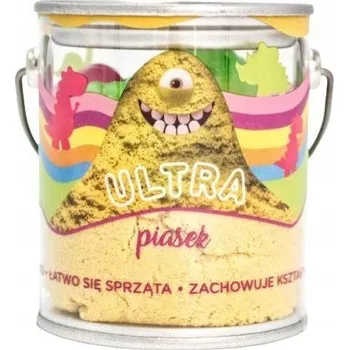 kinetický písek Kinetický písek Epee + 2 formičky DINO žlutý