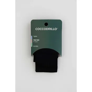 Dívčí oblečení Dětské Punčocháče 50 Den, černé, dívčí, 128/134, Coccodrillo ZC5