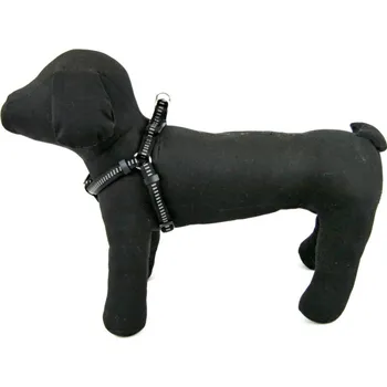 Postroj pro psa Akinu Postroj pro psa nylon a neopren černý 2 x 50-65 cm