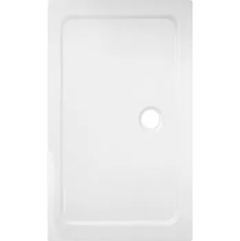 Sprchová vanička BPS-koupelny Obdélníková akrylátová sprchová vanička HYD-OSV-ST03C 120x80 bílá