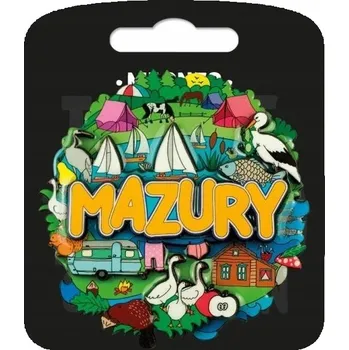 Obraz Magnet Miluji Poland Mazury ILP-MAG-C-MAZ-07