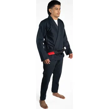 Progress Kimono/Gi BJJ Pánské The Academy Šedé + bílý pásek v kompletu A1