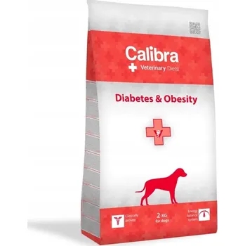 Krmivo pro psa Suché krmivo pro psy CALIBRA VD DOG diabetes obesity 2 kg