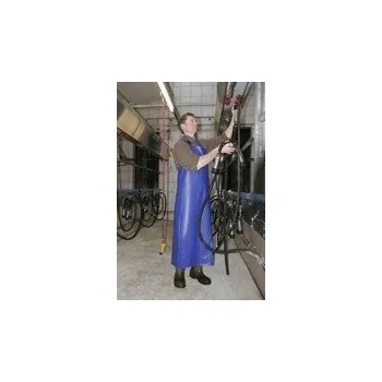 Pracovní zástěra Kyselino- a voděodolná zástěra, 100 x 125 cm, modrá, Kerbl