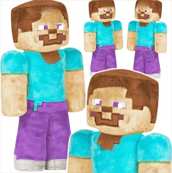 plyšák Plyšová Hračka Minecraft Steve plyšový mazlíček přítulníček 22 cm