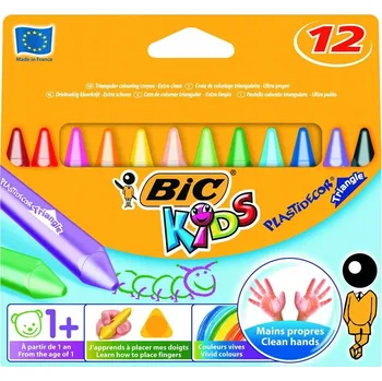 Pastelka Voskovky BIC 12 ks