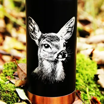 Termoska Termohrnek Termoska SARNA 600ml Dárek k Narozeninám ke Jmeninám s gravírováním