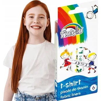 Fixy Fixy na látku, fixy na zdobení látek Fiorello 6 ks