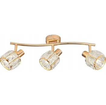 Stropní svítidlo Candellux žluté trojité 3xE14