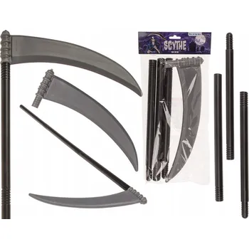 Party dekorace Kosa Smrti - Halloweenská dekorace a doplněk ke kostýmu Smrtky