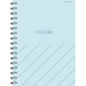 Sešit Sešit A6 s mřížkou TOP-2000, 80 listů