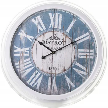 Hodiny Nástěnné hodiny Max-Land bílé 58 cm