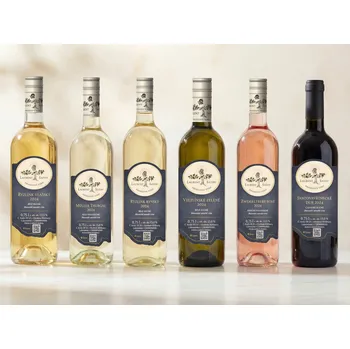 Víno Degustační sada vín Vinařství Laurent Šatov ochutnávka - nižší zbyt. cukr