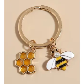 Přívěsek na klíče včelička