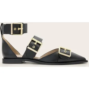 Dámské baleríny Kožené baleríny AllSaints Sutton Shoe W010FC černá 99X, EUR 40