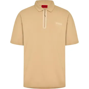 Pánská móda Tričko HUGO Medium Beige 1219299 M