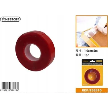 Lepicí páska Dvojitá akrylová páska 1.9 Cm x 5 m