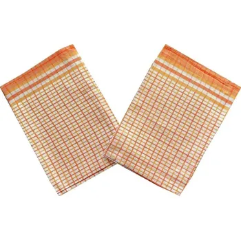 Utěrka Svitap JHJ Bambusové utěrky Cube malé oranžové 50x70 cm - 3 ks