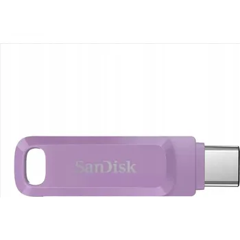 USB flash disk Flash disk SanDisk Dual Drive Go 256 GB USB 3.2, USB-C 3.2 fialový