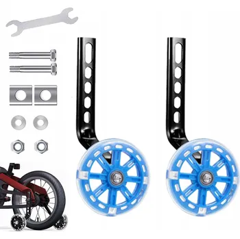 Dětské kolo 2x Svítící boční kolečka pro dětské kolo 12-20" pro výuku jízdy