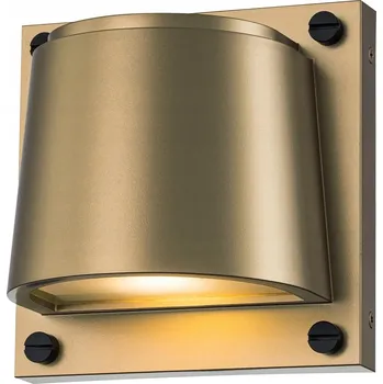 Nástěnné svítidlo Zlaté zahradní nástěnné svítidlo Hinkley GU10 8 W