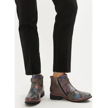 Dámské kozačky Polokozačky Laura Vita Cocralieo 44 Hnědá 36