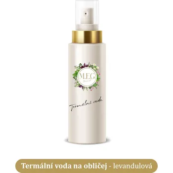 Pleťový krém M.E.G Termální voda na obličej - levandulová