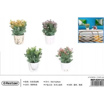 umělá květina Rest.aer - Dekorativní umělé květy v květináči