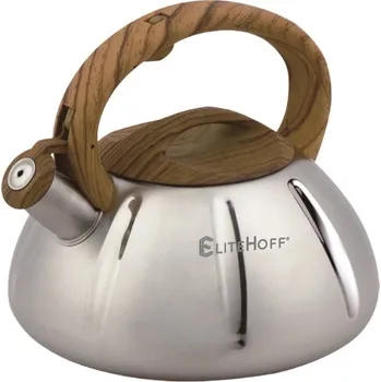 Varná konvice Konvice tradiční ocelová Elitehoff 3 l šedá