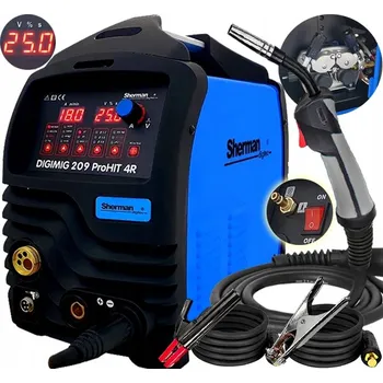 Svářečka Sherman Svářečka invertorová synergická DIGIMIG 209 ProHIT 4R