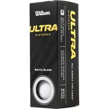 Golfový míček Golfové míčky Wilson ULTRA Distance (bílé, model 2023), 3 ks
