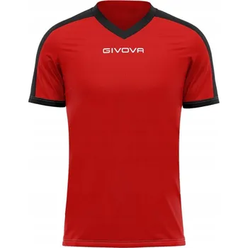 Pánské tričko Tričko Givova T-shirt Sportovní Tréninkové Krátký Rukáv vel. 4XS