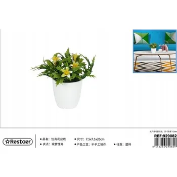 umělá květina Rest.aer - Dekorativní umělá rostlina v květináči