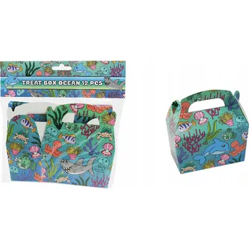 Obraz Skládací svačinová Krabička s mořskými živočichy