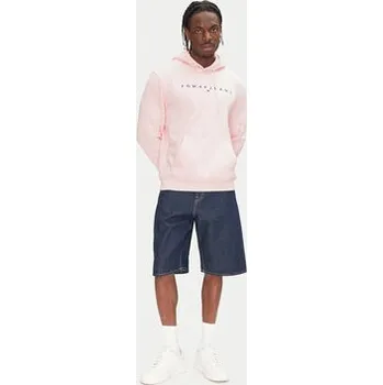 Dámská mikina Tommy Jeans Mikina DM0DM20746 Růžová Regular Fit L