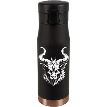 Termohrnek 036_VICARLO TERMOHRNEK S GRAVÍROVÁNÍM NA KÁVU, ČAJ A ĎÁBEL