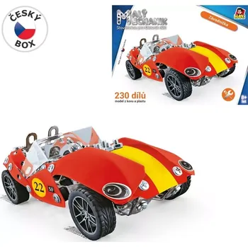 ostatní stavebnice MaDe Malý mechanik závodní vůz, 230 ks