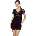 Eldar First Lady Beverly pyžamo kr/r 2XL-3XL černá XXL