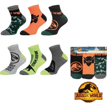 BOX 40 KS SADA 3 KS PONOŽKY JURSKÝ SVĚT Erve 39266 Velikost: box 40