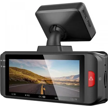 Zenfox U1- 2CH Dual Channel 4K Front + 1080P Built-In Wi-Fi GPS Logger Parking Mode