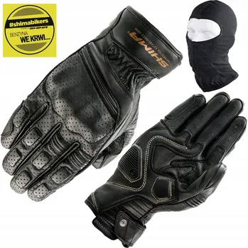 Moto rukavice Motocyklové rukavice SHIMA AVIATOR BLACK vel. L