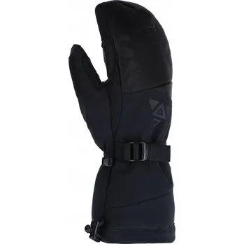 Rukavice Pánské lyžařské a snowboardové rukavice VIKING Norvik Pro černé kožené, velikost 7