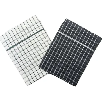 Utěrka Jerry Fabrics AKCE Utěrka froté Olga šedobílá (bal.2 ks)