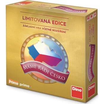 Desková hra Dino Máme rádi Česko limitovaná edice