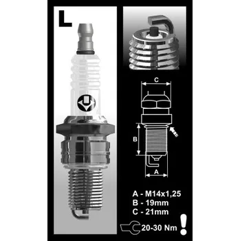 Svíčka svíčka L14C