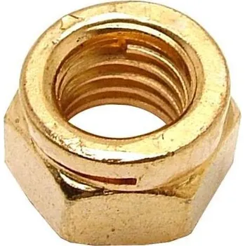 Matice matice samojisticí M8 na výfuk - naříznutá matice