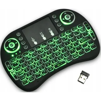 Klávesnice PODSVÍCENÁ BEZDRÁTOVÁ KLÁVESNICE Smart TV PC