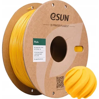3D tisk ESun PLA+ Filament Zlatý 1.75mm
